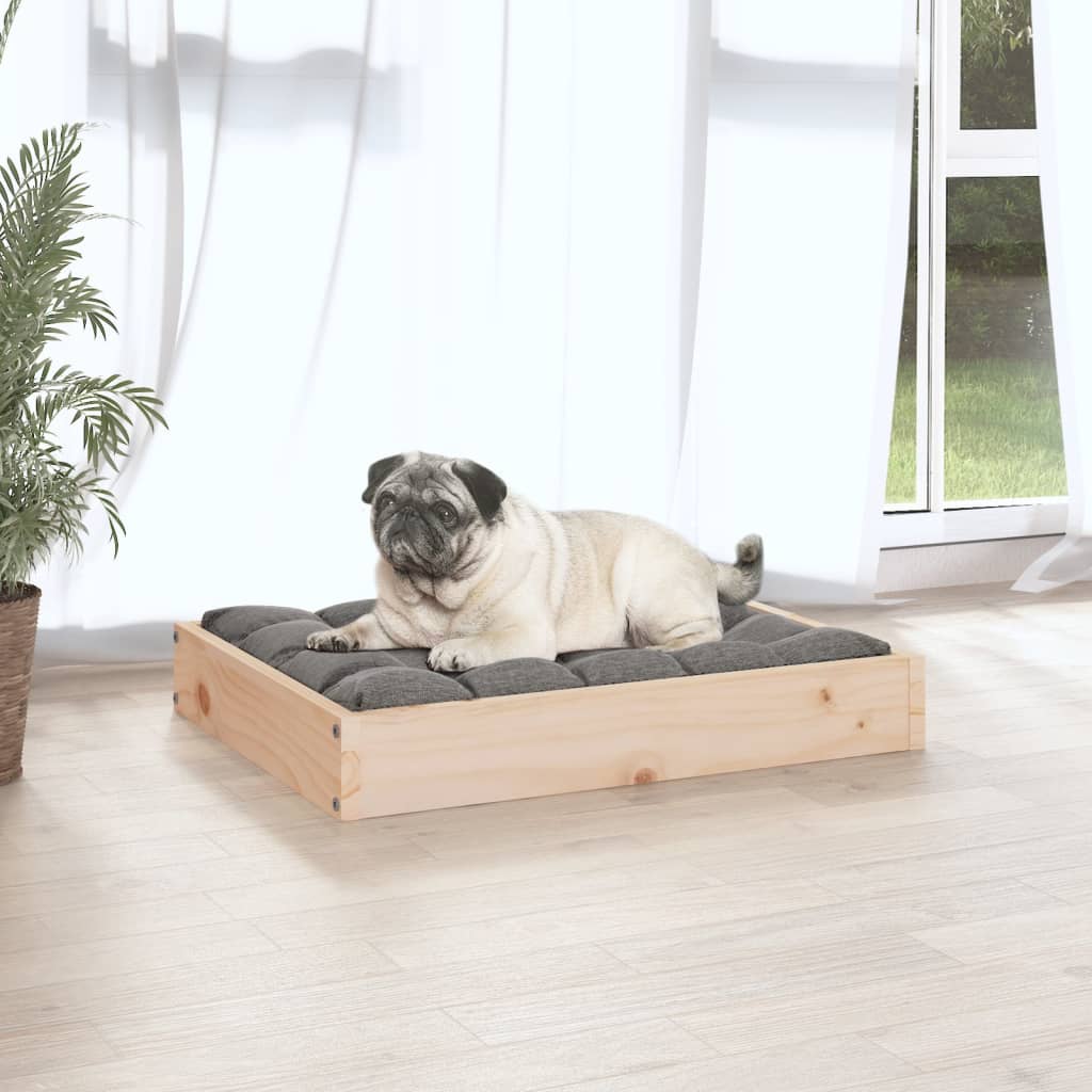 NNEVL Dog Bed 61.5x49x9 cm Solid Wood Pine - MMD NEXA