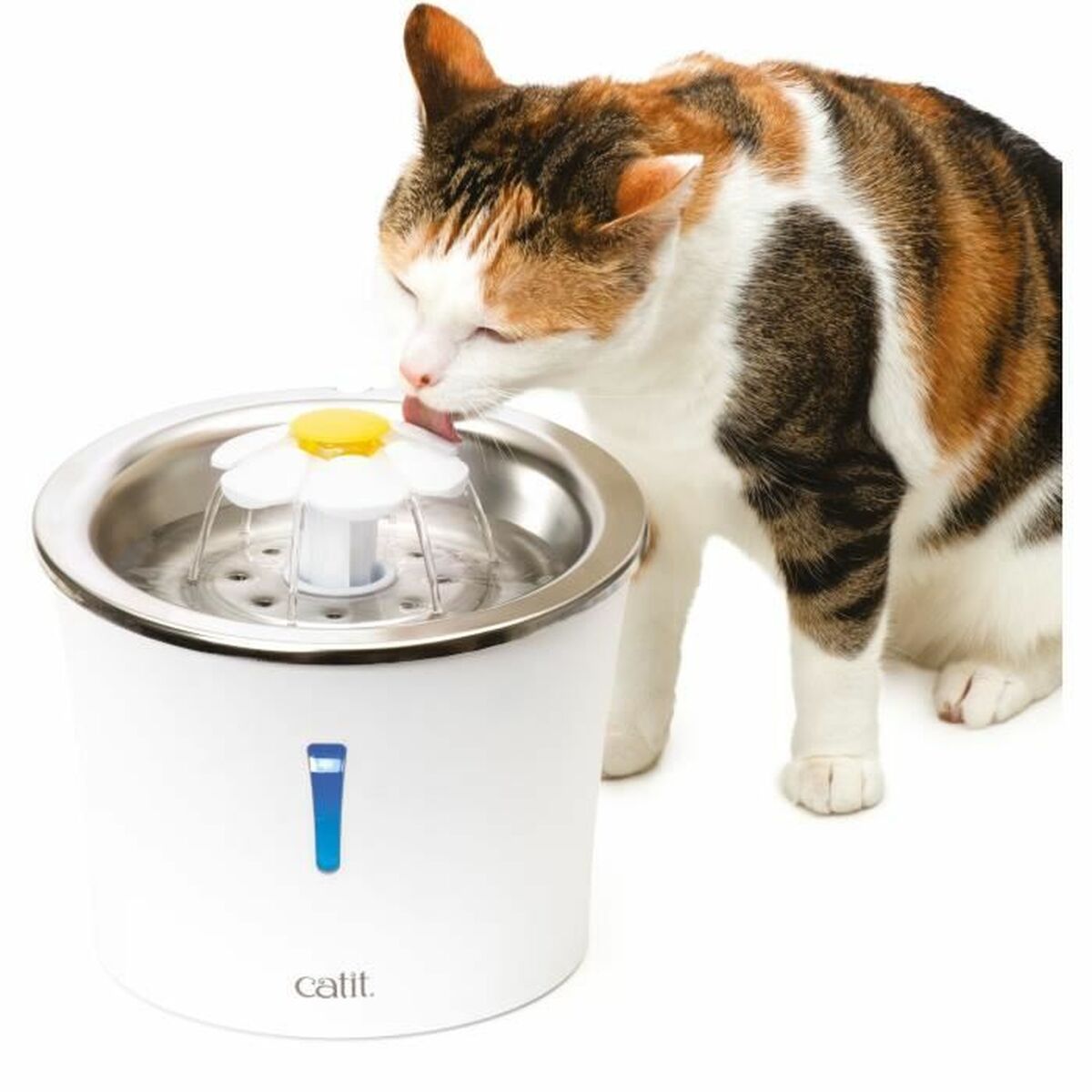 Pet Water Fountain Catit White Plastic/Stainless steel - MMD NEXA