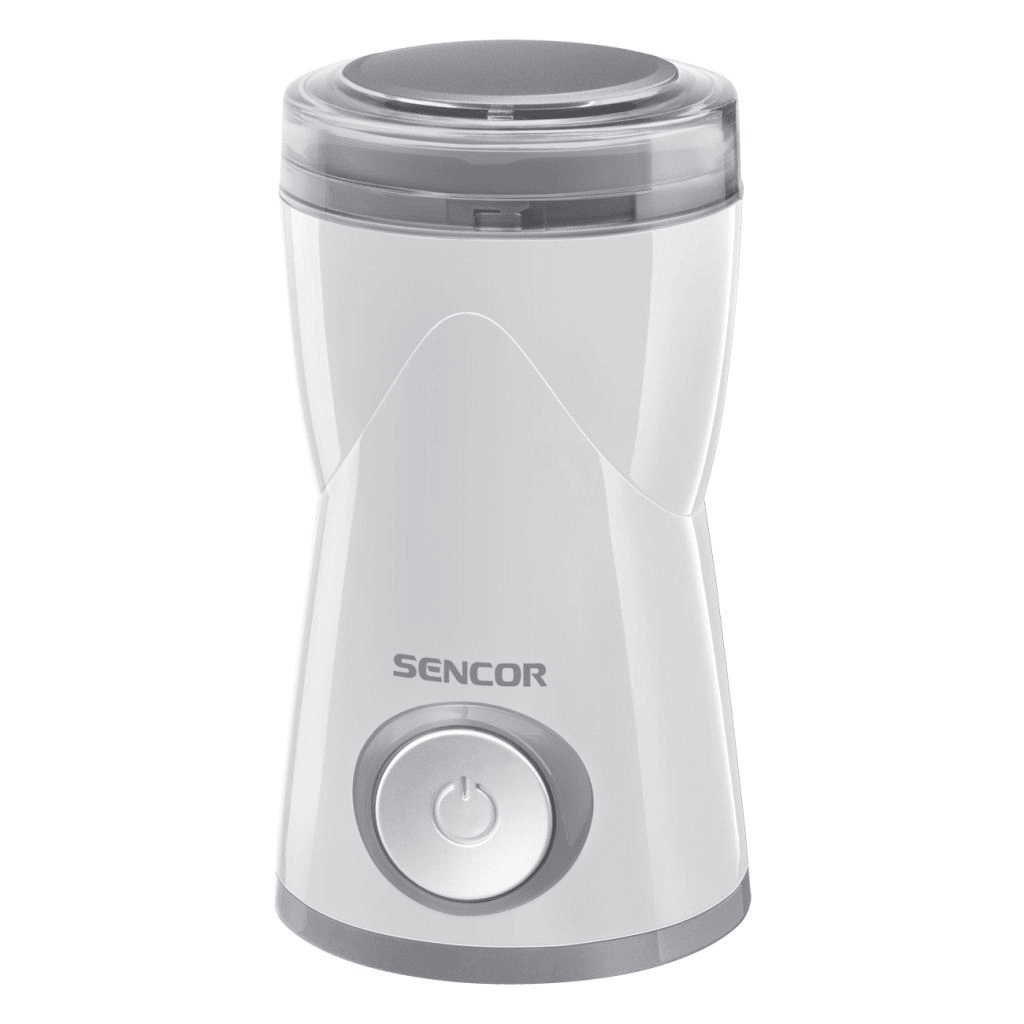 Râșniță electrică de cafea Sencor SCG 1050WH – 150W, capacitate 50g, design compact alb - MMD NEXA