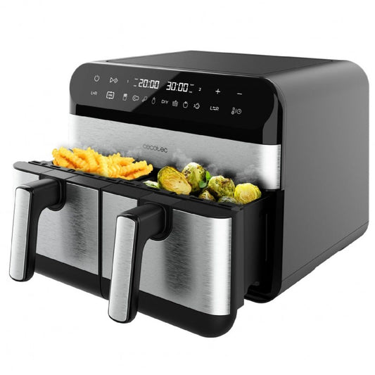 Cecotec Cecofry Advance 9000 Air Fryer 2800W 9L Dual Basket Inox | MMD NEXA - MMD NEXA