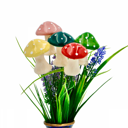 🍄 Ceramic Mushroom – Decorațiune Premium din Ceramică pentru Casă & Grădină - MMD NEXA