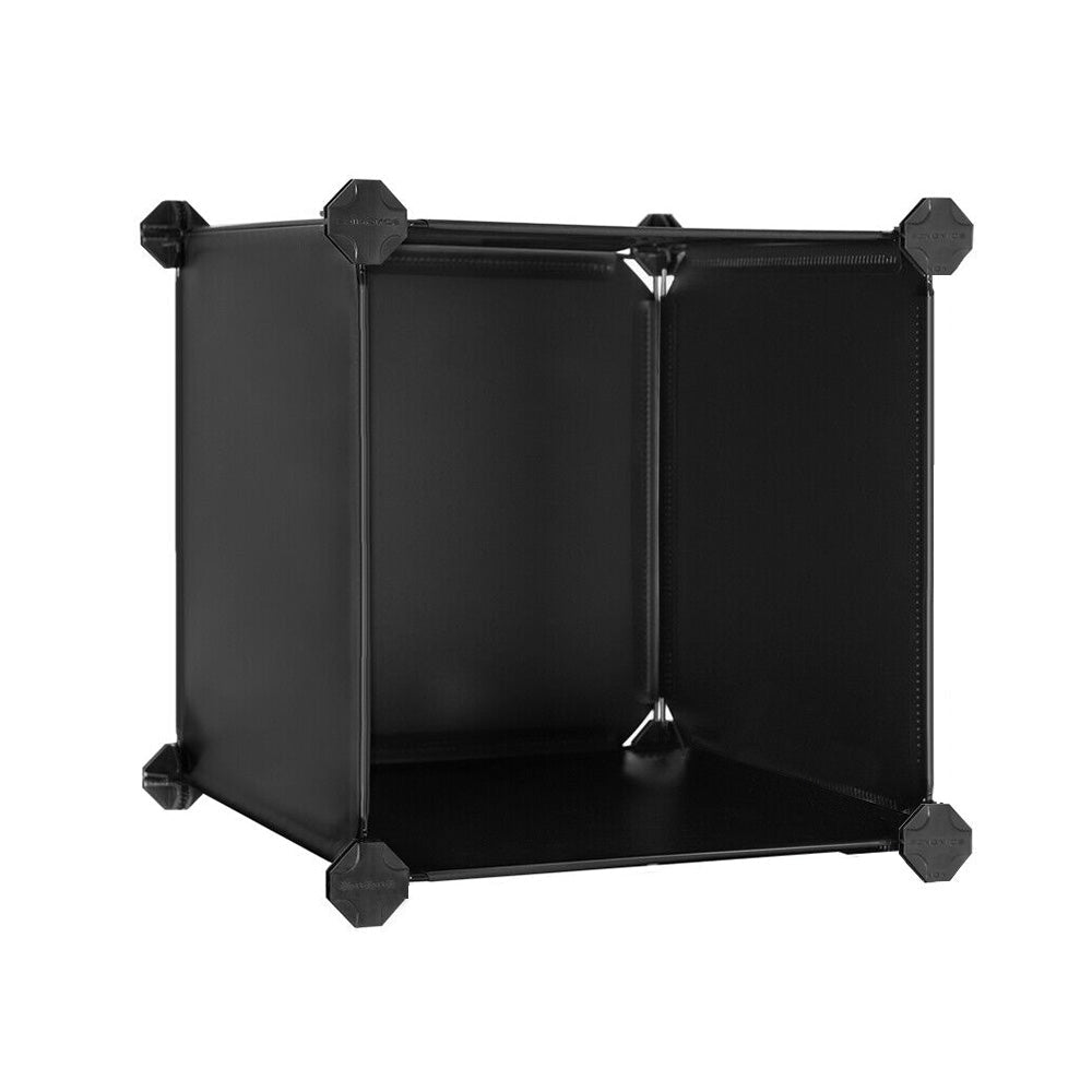 Cub Depozitare Variabil – Set 15 Bucăți, Negru | Organizare Modulară Inteligentă - MMD NEXA