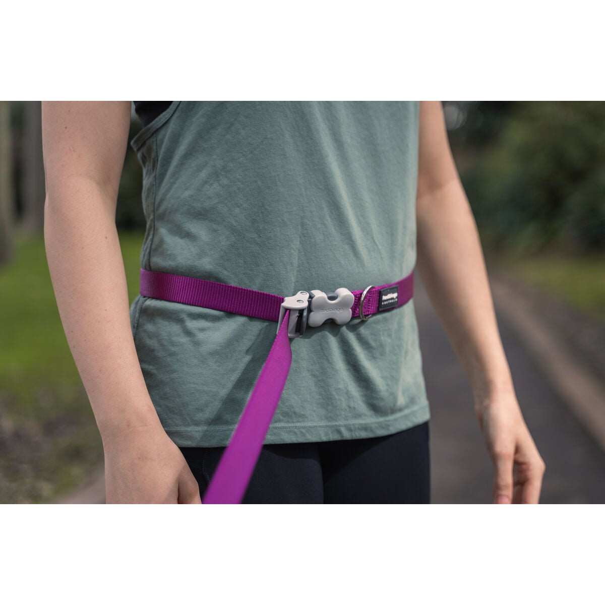 Dog Lead Red Dingo Brown - MMD NEXA