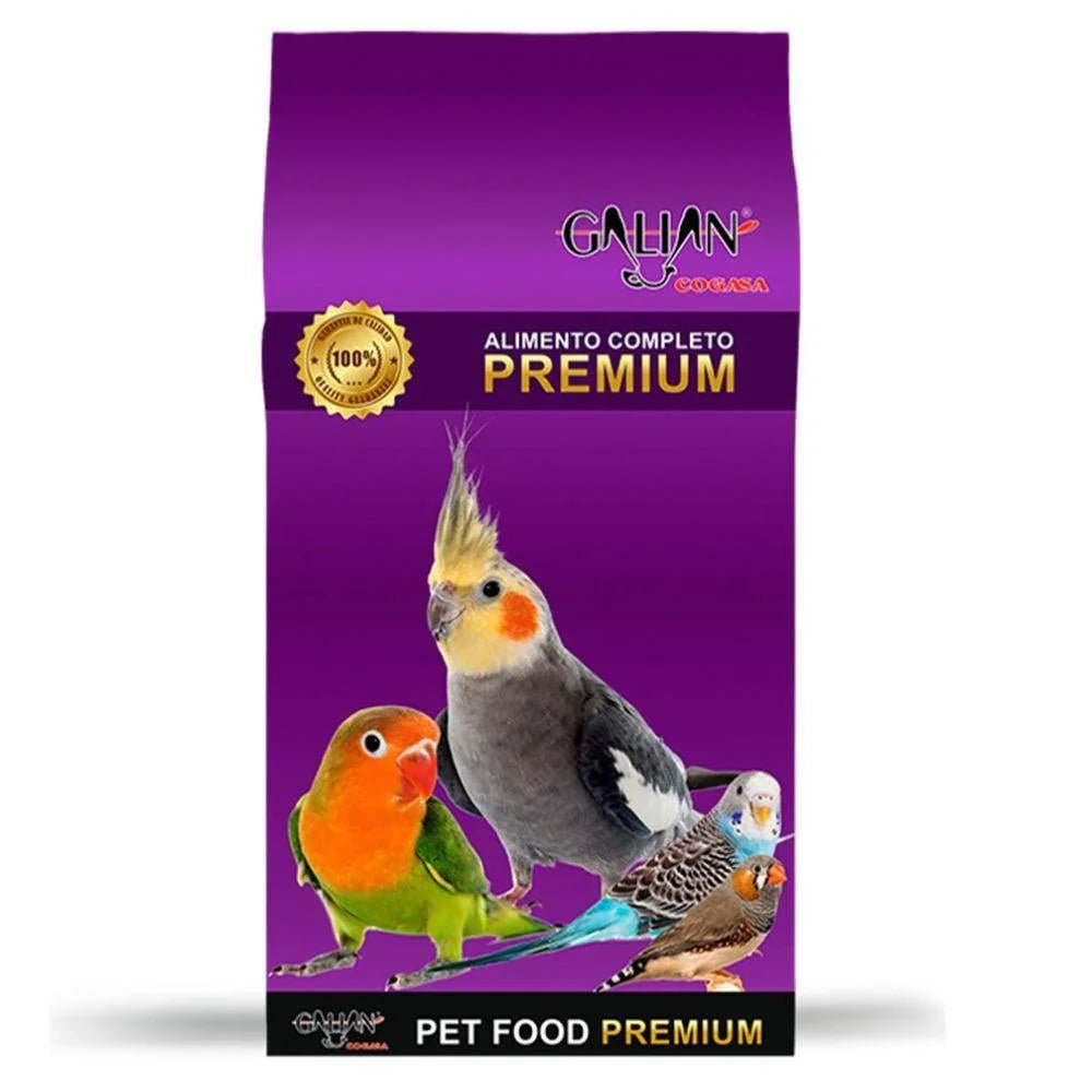 Galian hrană pentru nimfe și agapornis – mix premium de semințe naturale - MMD NEXA