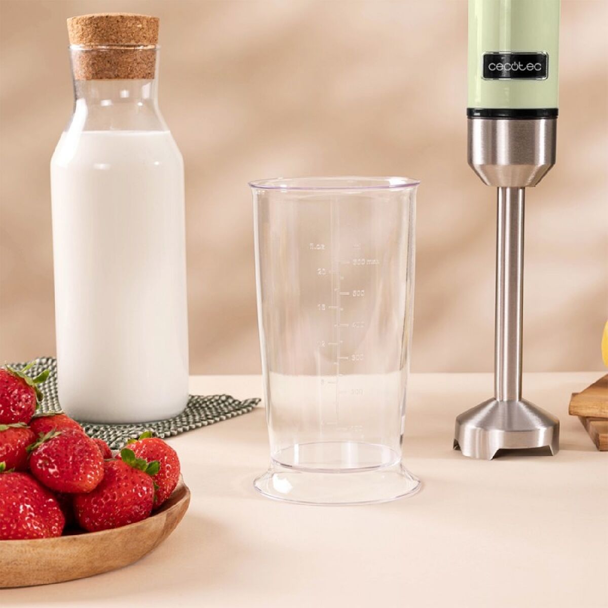 Hand - held Blender Cecotec RetroGreen 1200MAX Green - MMD NEXA